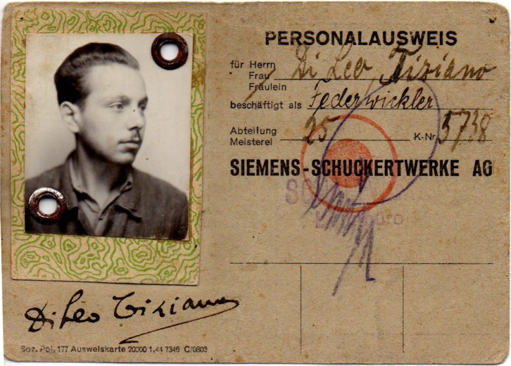 „Personalausweis“ der Siemens-Schuckertwerke, Berlin, o. D. © Privatbesitz